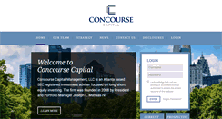 Desktop Screenshot of concoursecap.com